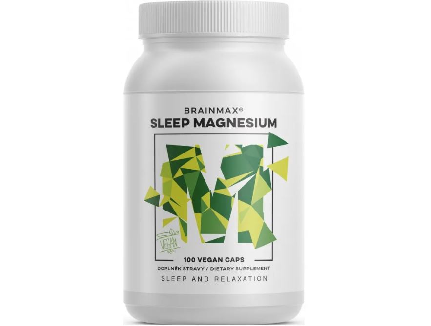 BrainMax Sleep Magnesium®, 320 mg, 100 kapslí